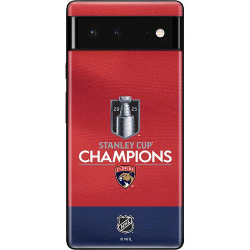 2025 Stanley Cup Champions Florida Panthers Google Pixel 6 Skin